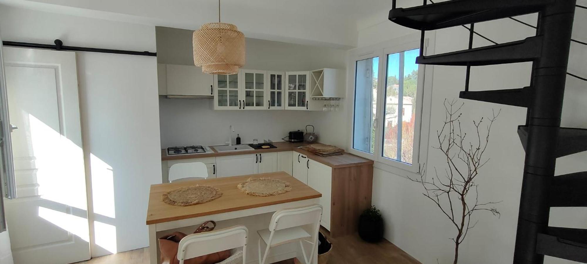 Maison Cosy Ventoux Avec Jardin Vue Ventoux A Mormoiron المظهر الخارجي الصورة